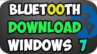 How to Download Bluetooth Driver for windows 7 [upl. by Flanna]