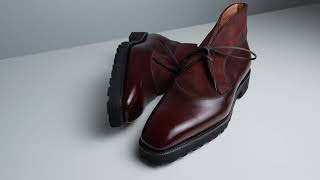 Boulevardier Chukka Boot by Norman Vilalta Bespoke Shoemakers [upl. by Rednirah32]