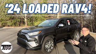 How to LOAD 2024 Toyota RAV4 XLE Premium with Factory Upgrades [upl. by Gensmer314]