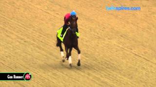 Gun Runner gallops on Saturday April 30 at Churchill Downs [upl. by Camey]