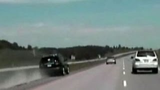 Womans Car Speeds Out of Control at 110 MPH on Highwayl After Gas Pedal Stuck [upl. by Llerahc]