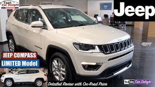 Jeep Compass Limited Model Detailed Review with On Road Price  Jeep Compass Top Model [upl. by Katushka]