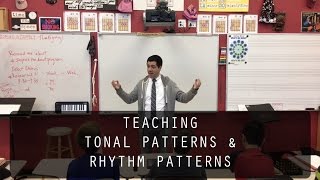 Teaching Tonal and Rhythm Patterns [upl. by Drareg]