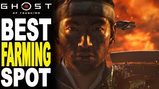 Ghost of Tsushima  BEST Resources amp Legend Farming Location [upl. by Reseta408]