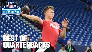 Best Workouts of Quarterbacks  2024 NFL Scouting Combine [upl. by Anib308]