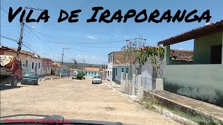 As ruas de IRAPORANGA antiga Parnaíba em Iraquara Bahia  Chapada Diamantina [upl. by Llecrep604]