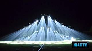 Professional Music Festival Stage Lighting Show by HiLtte in 2017 [upl. by Atinid]