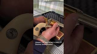 Colt SAA Nickel amp Gold Replica by Umarex [upl. by Olegnaid]