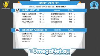 RockinghamMandurah  1s v Mount Lawley  1s [upl. by Elcin]