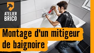 Monter un mitigeur de baignoire  Atelier brico HORNBACH [upl. by Theall416]