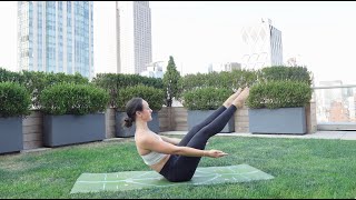 20 MIN POWER VINYASA YOGA FLOW  Core Focus [upl. by Dyl]