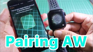 cara pairing apple watch ke iPhone [upl. by Lumbard]