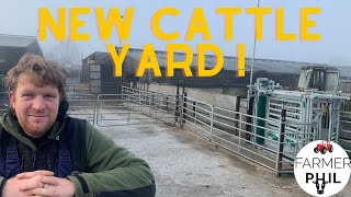 NEW CATTLE YARD IS FINALLY FINISHED [upl. by Waltner]