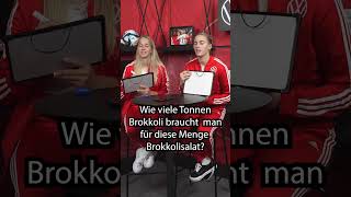 Brokkoli auf dem Platz 🥦 Schätzen mit Giulia amp Laura [upl. by Bertha]