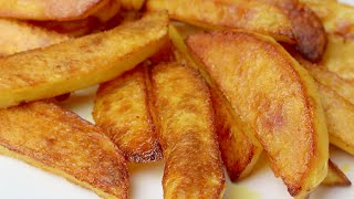 Crispy Oven Baked French Fries Recipe [upl. by Dove]