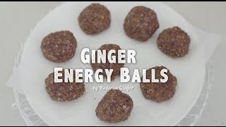 Ginger Energy Balls [upl. by Tteraj731]