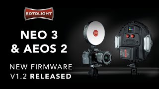 How to install and whats new in Rotolight NEO 3 and AEOS 2 firmware update V12 June 2022 [upl. by Artemed]