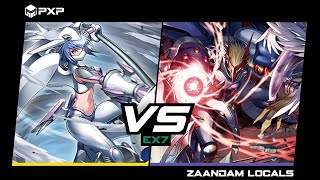 PXP Zaandam Locals Digimon EX7 Yellow Hybrid vs Myotismon [upl. by Ahsam]