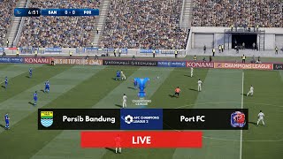 Siaran Langsung AFC Champions League 2024  Persib Bandung vs Port FC [upl. by Riess]