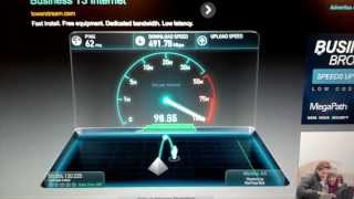 The fastest Internet speed I have ever seen [upl. by Ynffit321]