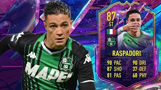 RASPADORI FUTURE STARS PLAYER REVIEW CHEAP SERIE A BEAST [upl. by Eradis]