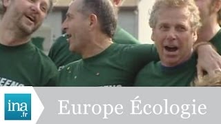 Création du parti Europe Ecologie Les Verts  Archive INA [upl. by Drye]