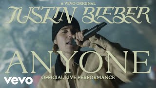 Justin Bieber  Anyone Official Live Performance  Vevo [upl. by Nalra]