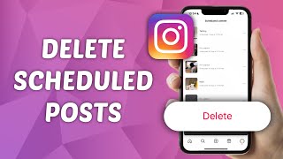 How to Delete Scheduled Posts on Instagram [upl. by Violet]