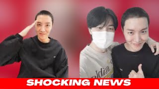 Shocking News  BTS V and Jungkook stun fans with their shirtless and buzzcut transformations [upl. by Pol]