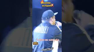 Aczino vs Santi aczino santi bigbattle boxeo veladadelaño4 [upl. by Ecargyram]