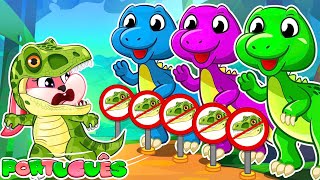 🦖Rawr TRex e Família Zee Zee  Desenho   Completo  Lucky Zee Zee  Canções Infantis [upl. by Cort]