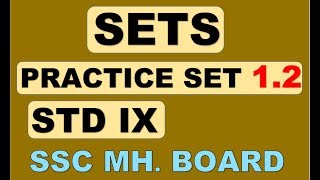 SETS CLASS 9 Practice Set 12 [upl. by Nyssa]