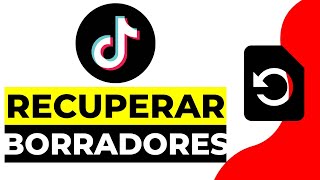 Cómo RECUPERAR Los BORRADORES de TIKTOK 2024  se me Borraron Los Borradores de Tiktok [upl. by Erdna428]