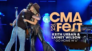 Keith Urban with Lainey Wilson – “GO HOME W U”  CMA Fest 2024 [upl. by Ssyla]