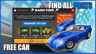 🔎 BARN FIND Car Dealership Tycoon Script • Find All Parts Roblox [upl. by Nirehtak364]