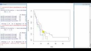 Biostatistics with R KaplanMeier survival curve analysis [upl. by Devonna]