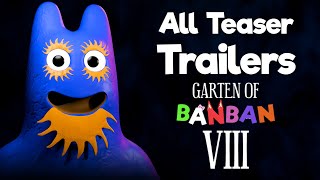 Garten of Banban 8  All Official Teaser Trailer [upl. by Gavette]