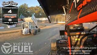 Deming Speedway 71924 Clay Cup Nationals 600Open Heat GoPro Cash Lovenburg [upl. by Pet940]