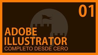 Adobe Illustrator Cap 1 ConceptosSecciones herramientas Atajos editables ADNDC adanjp [upl. by Aretak]