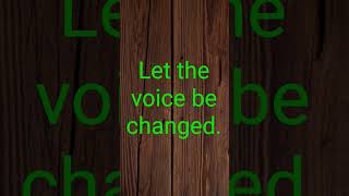 imperative sentence  voice youtubeshorts [upl. by Anneliese157]