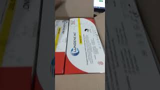 Unboxing alat rapid test Swab Antigen Lungene Merah [upl. by Harmonie]