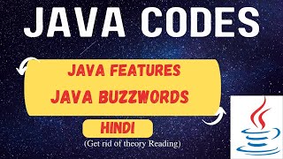 Features of Java  Java Buzzwords  Basics of java HindiHinglish [upl. by Mita]