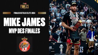 MIKE JAMES MVP des Finales Betclic ELITE 2024 [upl. by Irtak]