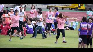 【APink】Park Chorong and Yoon Bomi danced hiphop  110827 MBC Idol Athletics Championships [upl. by Nylikcaj]