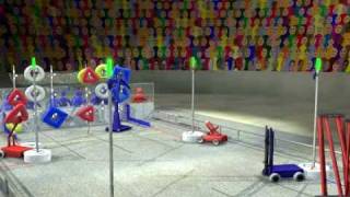 FIRST Robotics Competition FRC 2011 Season LOGOMOTION Game Animation [upl. by Inkster]