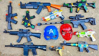 Collecting Sniper Rifles and AK47 Guns Shotgun M416 Gun Pistol Light Guns Water Gun Optimus Prime [upl. by Cleopatre201]