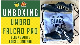 CHUTEIRA UMBRO FALCÃO PRO BampW EDIÇÃO LIMITADA  UNBOXING  CAMISAS E CHUTEIRAS [upl. by Amsirac]