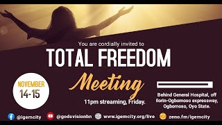 TOTAL FREEDOM MEETING IGEM  PASTOR TIMOTHY OJOTISA  13TH NOVEMBER 2024 [upl. by Valdes]