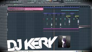 Fl Studio Remake  Knife Party  Power Glove  KERY   DROP   FLP [upl. by Schuler]