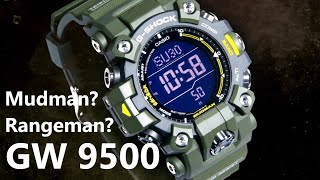 Casio G Shock GW 9500 Mudman is in fact a Rangeman [upl. by Yclehc]